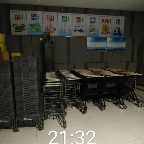 沙湖店2月28日防损行走管理。