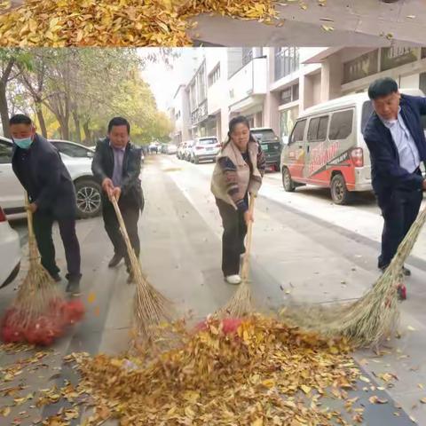 缤纷落叶季、清扫正当时－惠民清扫公司保障城市道路秋季焕新颜