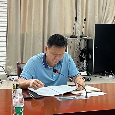 市容秩序行政执法大队召开专题会议传达学习省委第三巡视组巡视琼山区工作动员会会议精神