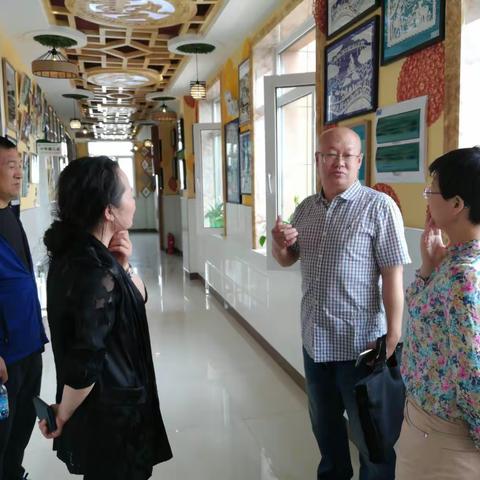 中央教育科学研究所体卫艺教育研究中心助理研究员许洪帅博士莅临铁岭县阿吉镇中心小学检查指导工作