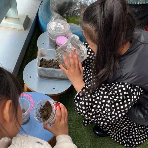 自然角里的快乐—大二班