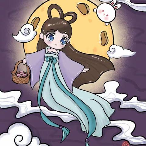 明月送清晖  佳节思亲人  共赏明月  喜迎中秋——大四班