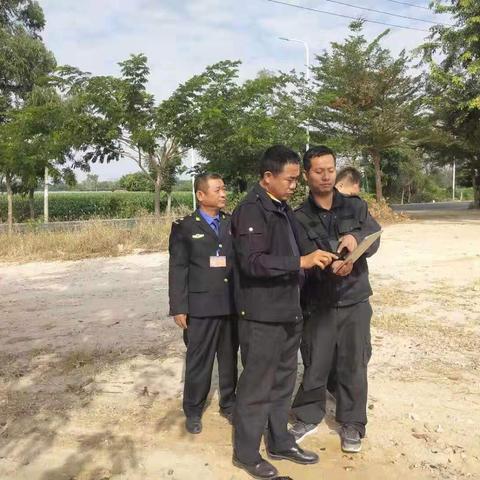 符晓智副大队长带队到新龙镇实地督查“两违”图斑拆除情况