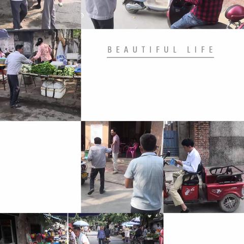 新龙镇辖区各村向村民发放宣传手册，普及“两违”知识