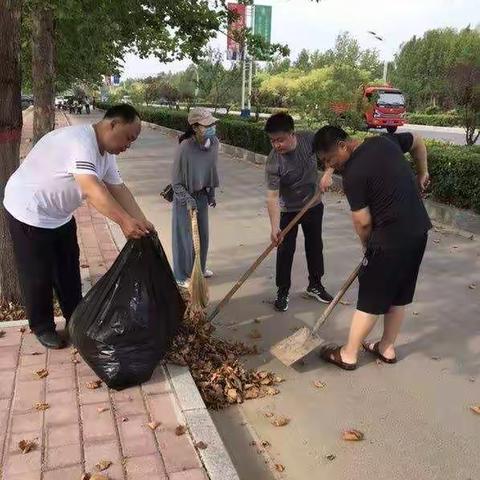 创建文明城，我们在行动—磁县财政局持续开展城区道路环境综合整治活动