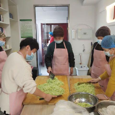 包饺子 迎新春“邻里面”裹“幸福馅”