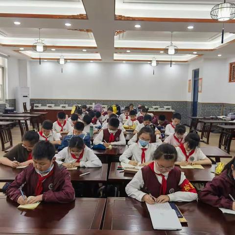 创新街小学澜湾校区书法社团2023年第七期