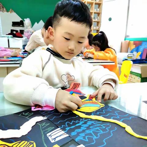 小哈佛幼儿园张哲齐小朋友优秀作品展示