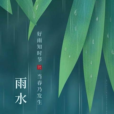 小脚丫散步二十四节气*雨水