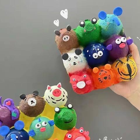 【子弟艺体处】周末手工课堂《鸡蛋托大变身》