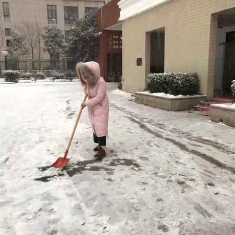 最美雪景最美的你