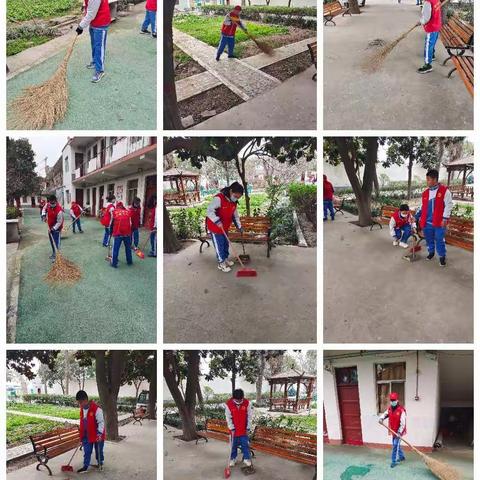 “学雷锋精神，做文明学生”——漯河市第三初级中学（西校区七一班）敬老爱老活动