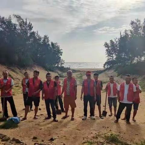 大石岭村党员活动日一植树