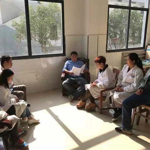 董团乡大地卫生院开展党员主题活动：学习贯彻十九大精神和张爱平书记讲话