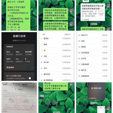 11.7-11.13双树王三语上课情况