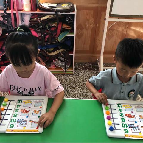 童心幼儿园周一特色课——逻辑宝贝