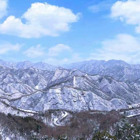 20220319 雪后的八达岭长城