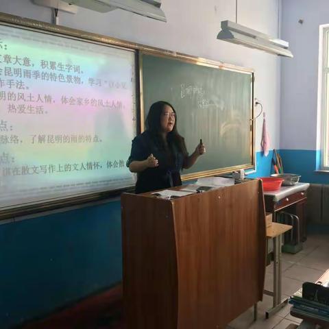 "春风化雨 百花齐放"金川镇中学举行语文学科"百花奖"竞选赛取得圆满成功