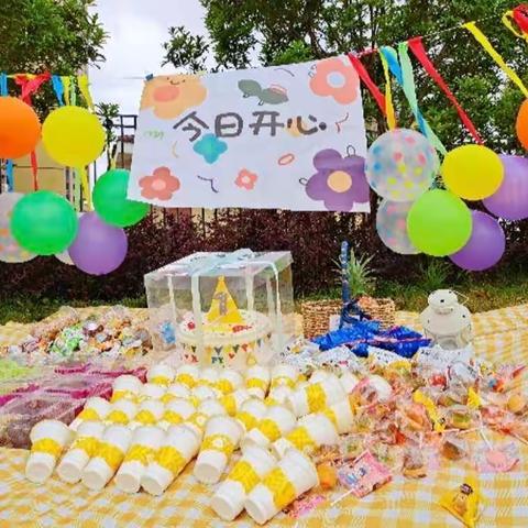 曹集乡中心幼儿园夏日炎炎清凉一夏趣味野餐活动