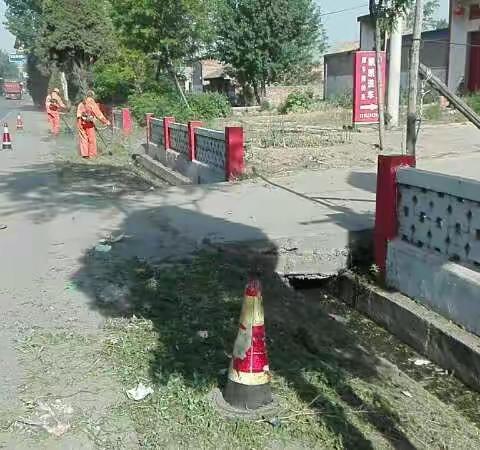 全力“迎国检”  我们在行动 ——稷山公路管理段