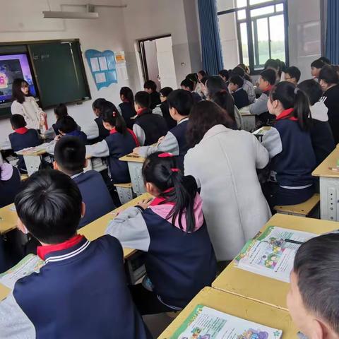 “听”中有“评”，“评”中有“研”——临清市八岔路文启学校小学部英语听评课活动