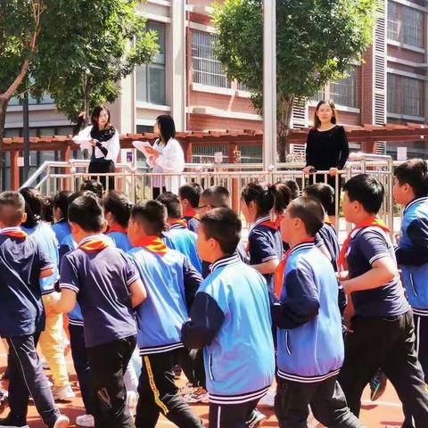 “童心向党，喜迎六一”启明小学2021学年夏季会操比赛