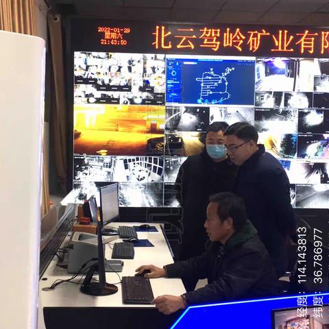 武安市应急管理局夜查春节前夕非煤矿山安全生产工作