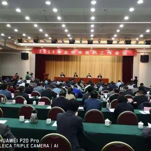 卧龙区在2019年南阳市中医药工作会上的连获殊荣