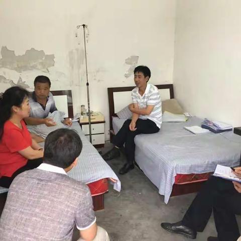 周至县水土保持工作站7月6日扶贫工作纪实