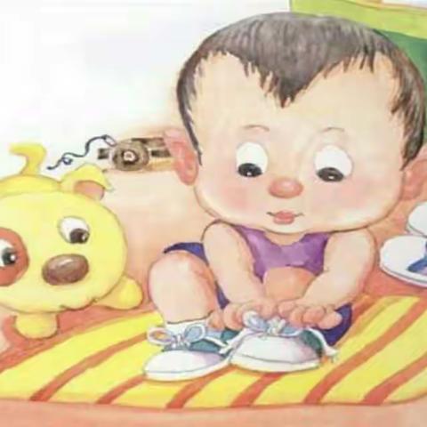 新概念幼儿园小班组自理能力大比拼———穿鞋子比赛