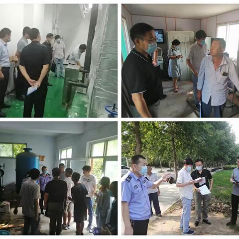 我局组织开展起步区自建设施及二次供水设施供水安全检查工作