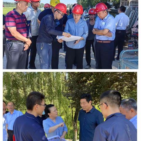 我局组织召开玉清湖水库至鹊华水厂调水工程现场推进会