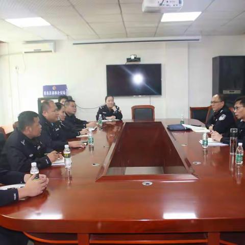 厅森林公安局督导组莅临毛瑞分局指导工作