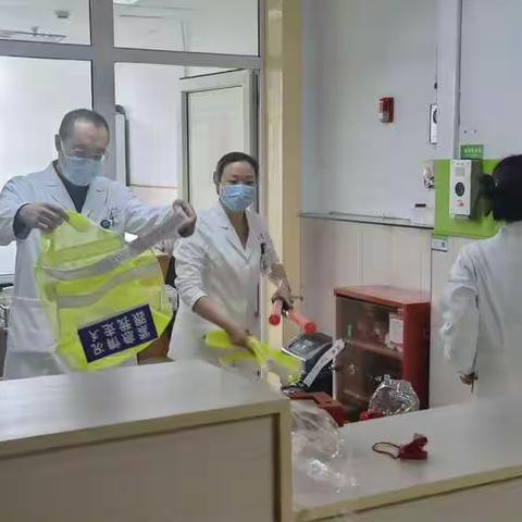 311病区消防灭火疏散演练