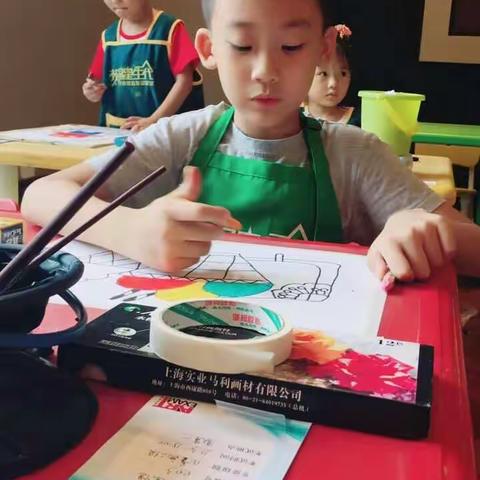 徐璟恒小学员暑期美术作品集――校园星生代·美术部