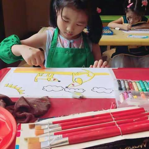 杨夏萌小学员暑期美术作品集――校园星生代·美术部