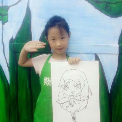 姜雨菡小学员暑期美术作品集――校园星生代·美术部
