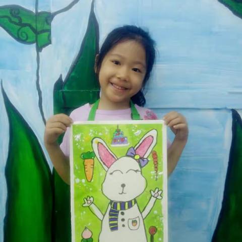 谭恩芯小学员暑期美术作品集――校园星生代·美术部