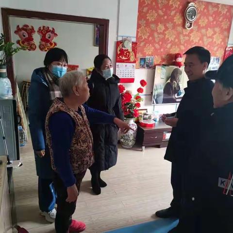 春节慰问送关怀，岁寒情深暖人心---工管处开展“关心关爱”主题党日活动