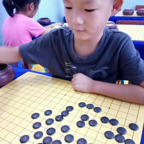 启智棋院启蒙小棋手的风釆