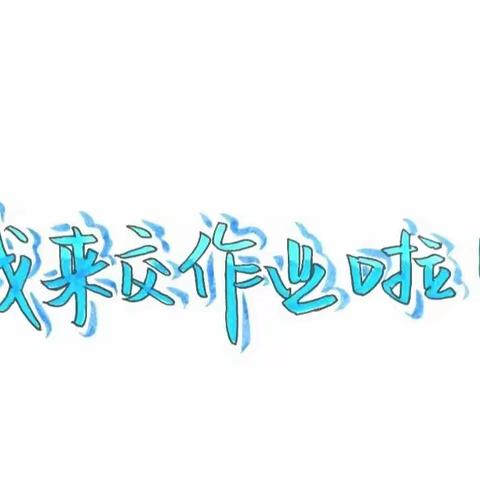 多彩作业展评  线上依旧闪亮——大沙窝完全小学线上作业展