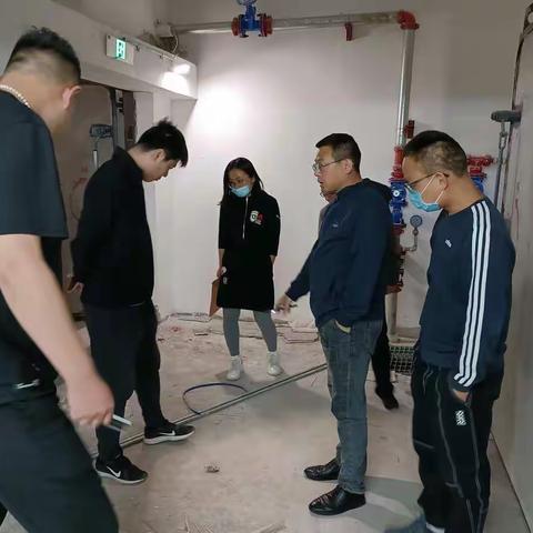 市人防办深入富力人防工程进行督导