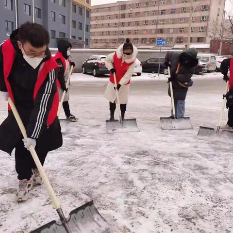 清雪破冰 以雪为令——张家口市桥西区民族幼儿园教师清雪除冰志愿活动纪实