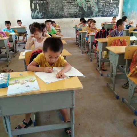 学生们在认真学习