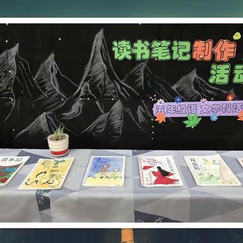 “我读写，我成长”泗阳经济开发区学校五年级阅读主题活动