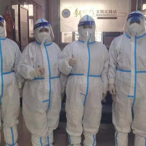 防控区的“疫”无反顾  寒冬里的别样温暖——万柏林区科技实验小学教师志愿者支援重院社区