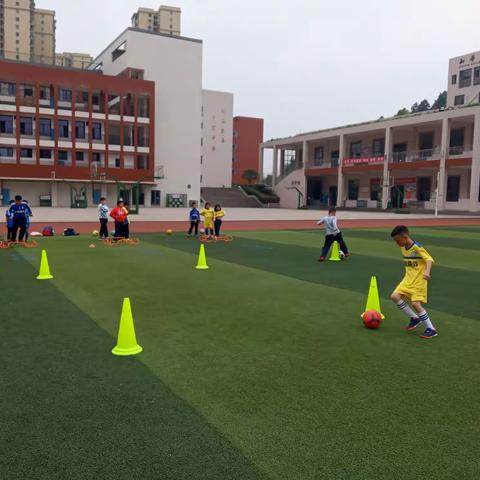 雨外三年级豹队训练日常