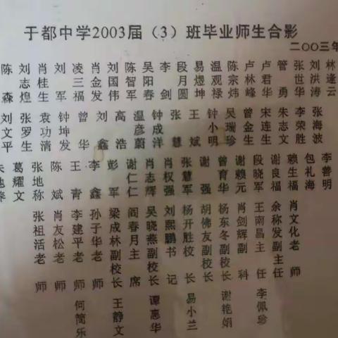 同学之二十周年