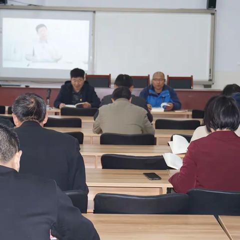 【白云湖中学·党建】白云湖中学党支部举行理论学习主题党日活动