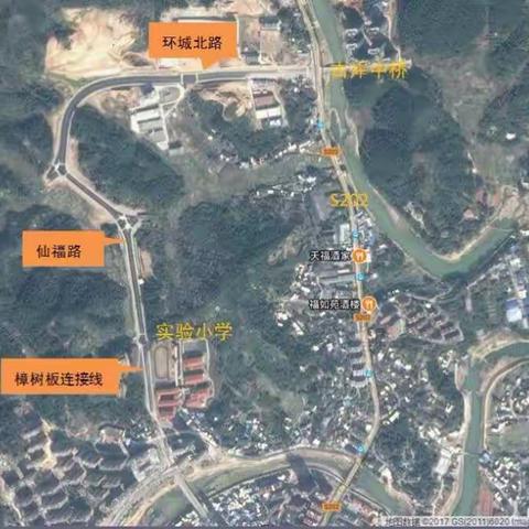 永泰环城北路、仙褔路及樟树板大桥连接线道路工程即将实现通车